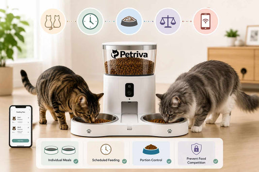 Best Automatic Cat Feeder for Multiple Cats: How to Feed Two or More Cats?