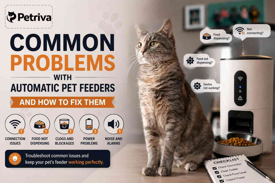 Common Problems with Automatic Pet Feeders and How to Fix Them