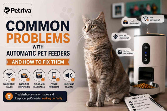 Common Problems with Automatic Pet Feeders and How to Fix Them