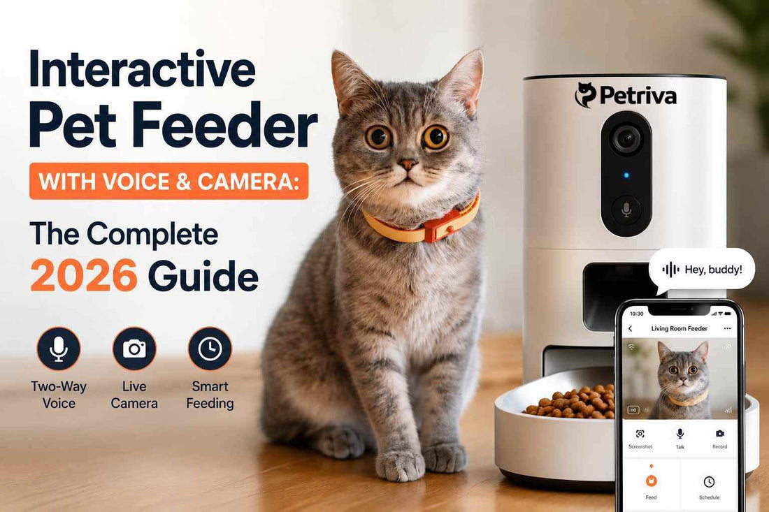 Interactive Pet Feeder with Voice & Camera: The Complete 2026 Guide