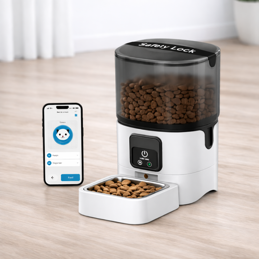 SMART AUTOMATIC CAT FEEDER WITH WI‑FI APP CONTROL