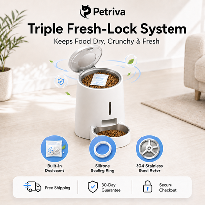 SINGLE BOWL CAT FEEDER WITH APP CONTROL