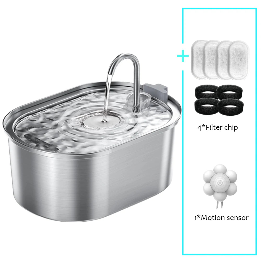 Smart Cat Water Fountain Automatic Drinker for Cats Water Feeder Pet Water Dispenser Drinking Fountain for Cats Dogs
