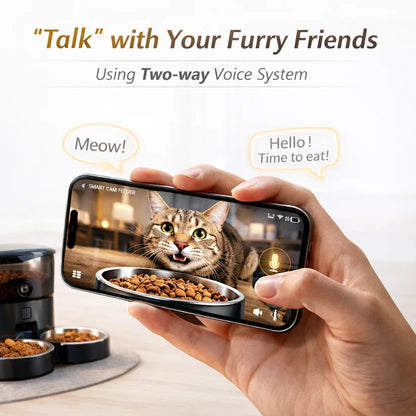 Monitor your pet's meal from anywhere
